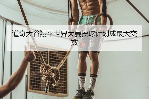 道奇大谷翔平世界大赛投球计划成最大变数